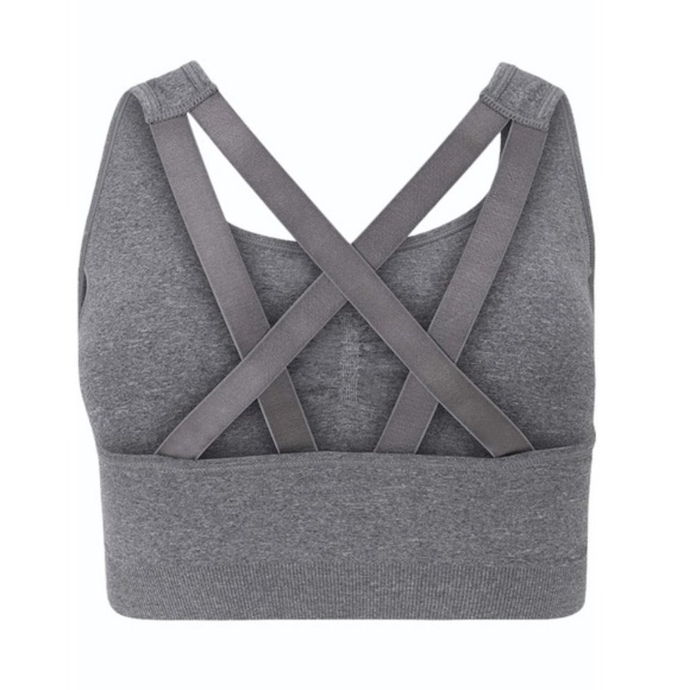 NWT PUMA Seamless Graphic Logo Sports Bra - Picture 6 of 6